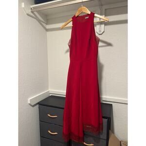 NWOT Lane JT Red Dress Sz 6